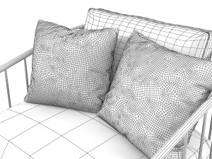 Formitalia Charleston Armchair Model 3D