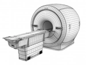 Sistema de resson&acirc;ncia magn&eacute;tica Philips Ingenia 30 T Modelo 3D