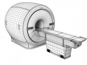 Sistema de resson&acirc;ncia magn&eacute;tica Philips Ingenia 30 T Modelo 3D