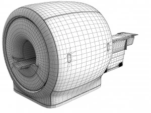 Sistema de resson&acirc;ncia magn&eacute;tica Philips Ingenia 30 T Modelo 3D