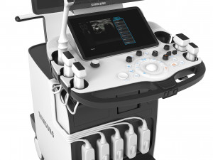 Samsung Medison RS80A Ultrasound System 3Dモデル