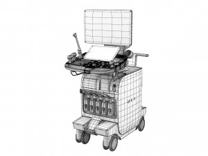 Samsung Medison RS80A Ultrasound System 3Dモデル