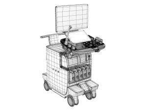 Samsung Medison RS80A Ultrasound System 3Dモデル