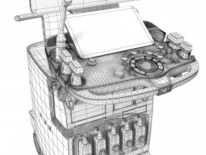 Samsung Medison RS80A Ultrasound System 3Dモデル