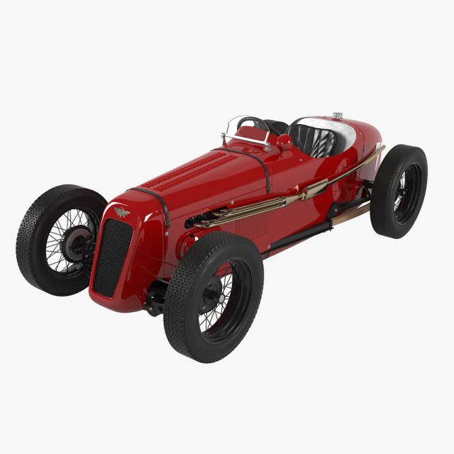 Austin Seven Special 3D Model .c4d .max .obj .3ds .fbx .stl .blend 