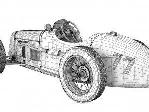 Austin Seven Special 3D Model