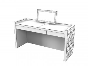 Tatiana makeup cabinet Modelo 3D