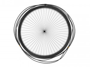 Koket Brabbu Kayan Round Mirror 3D Model