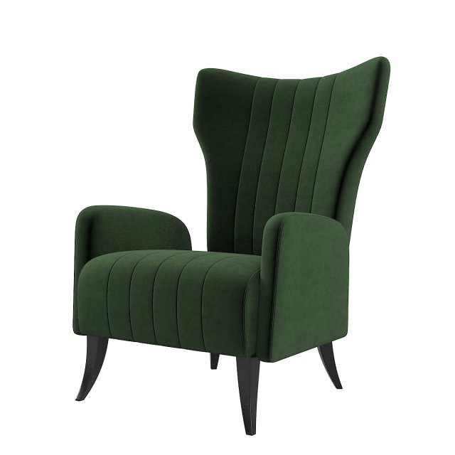 Koket Brabbu Davis Chair 3D Model .c4d .max .obj .3ds .fbx .stl .blend 