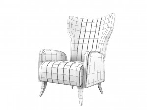 Koket Brabbu Davis Chair 3D Model