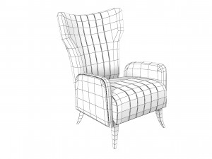 Koket Brabbu Davis Chair 3D Model