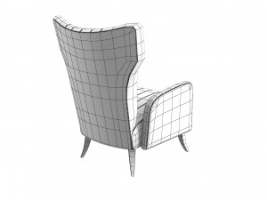 Koket Brabbu Davis Chair 3D Model