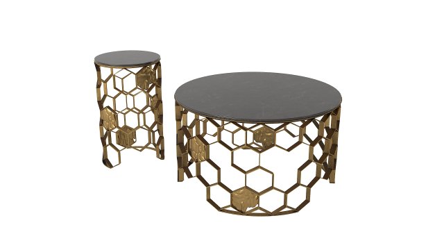 Koket Brabbu Manuka Side Tables 3D 모델 .c4d .max .obj .3ds .fbx .stl .blend 