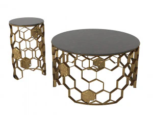Koket Brabbu Manuka Side Tables 3D Model