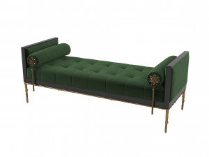 Koket Prive Day Bed Ottoman 3Dモデル