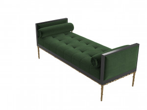 Koket Prive Day Bed Ottoman 3D-Modell