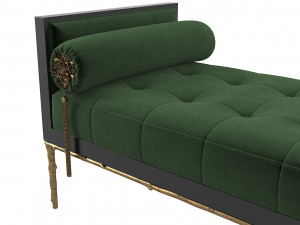 Koket Prive Day Bed Ottoman 3D-Modell
