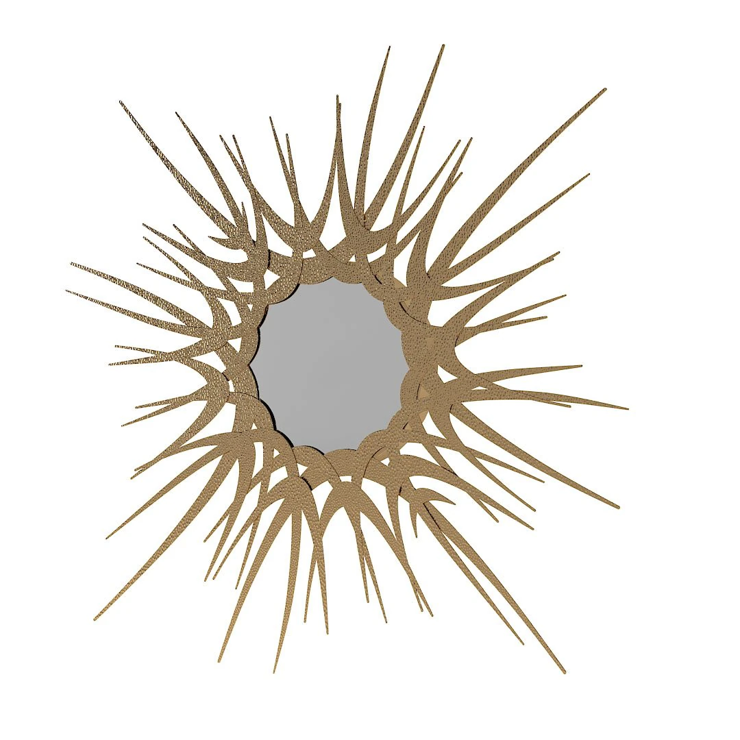 Koket Guilt miror 3D Model .c4d .max .obj .3ds .fbx .stl .blend