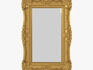 Baroque Picture Frame Pro Collection 3D Model