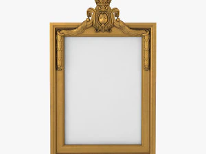 Baroque Picture Frame Pro Collection 3D Model