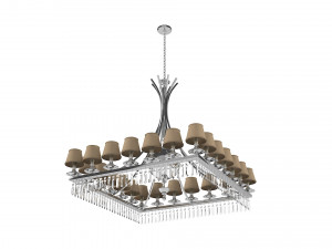 Sherwood Chandelier Modelo 3D