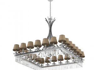 Sherwood Chandelier 3D Model