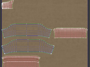 Koket Mia Sofa and Chair Set 3D Model