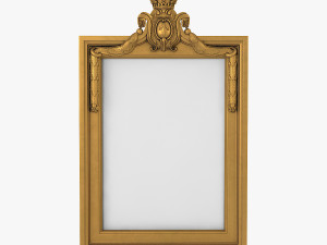 Baroque Picture Frame 23 3D 模型