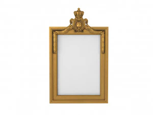 Baroque Picture Frame 23 3D Model