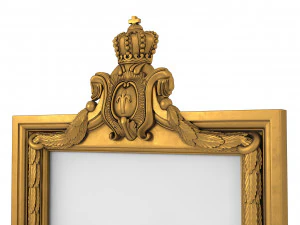Baroque Picture Frame 23 3D Model