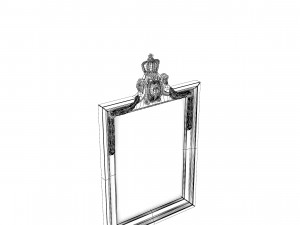 Baroque Picture Frame 23 3D 모델