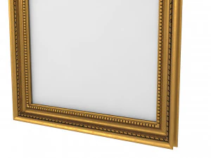 Baroque Picture Frame 22 3D Model