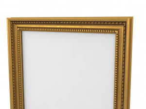 Baroque Picture Frame 22 3D Model