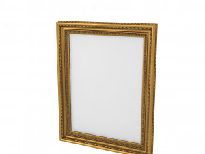 E Baroque Picture Frame 21 3D 模型