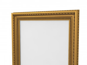 E Baroque Picture Frame 21 3D 模型