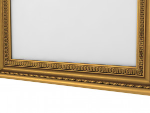 E Baroque Picture Frame 21 3D 模型