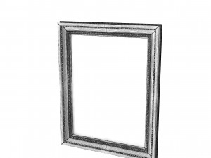 E Baroque Picture Frame 21 3D 模型