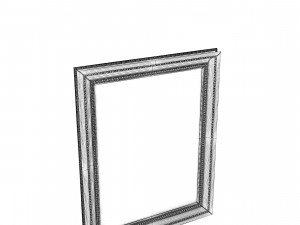 E Baroque Picture Frame 21 3D 模型