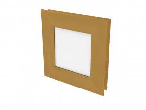 Baroque Picture Frame 20 3D Model