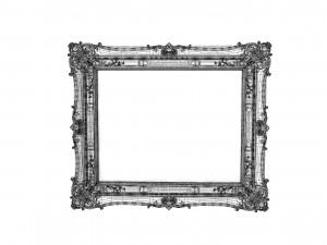 Baroque Picture Frame 17 3D Model