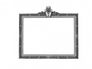 Baroque Picture Frame 16 Modèle 3D