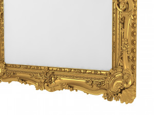 Baroque Picture Frame 15 Modèle 3D