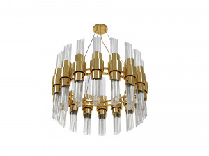 Luxxu Collection Tycho Round Chandelier Model 3D