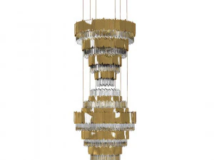 Lustre do foyer do teatro Luxxu Collection Empire Xl Modelo 3D