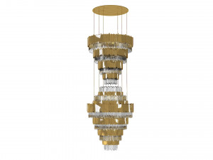 Luxxu Collection Empire Xl Theatre foyer chandelier 3D Модель