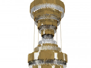 Luxxu Collection Empire Xl Theatre foyer chandelier 3D Модель