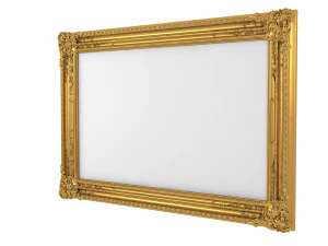 Moldura Barroca 14 Modelo 3D