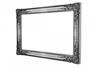 Baroque Picture Frame 14 Modelo 3D