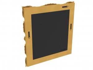 Baroque Picture Frame 13 Modello 3D