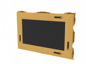 Baroque Picture Frame 12 3D Модель